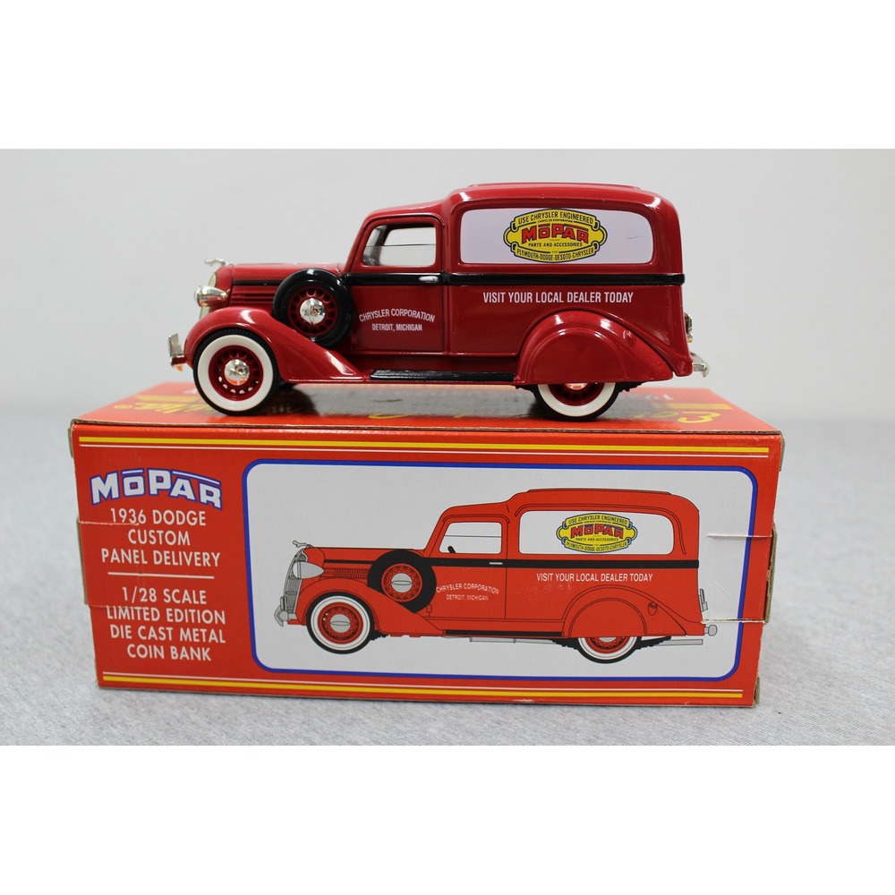 Liberty Classics 1936 Dodge Panel Delivery Bank Red‎ Mopar Limited Edition 1/28